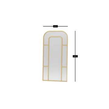 Faylen Gulvspeil 90 x 180 cm - Gull - Interiør - Speil - Gulvspeil