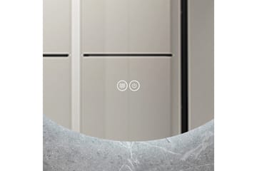 Baderomsspeil Rund 40 cm med LED-belysning og anti-dugg - Lyfco - Interiør - Speil - Gangspeil