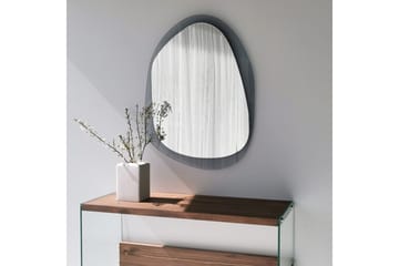 Lepinas Veggspeil 75x55 cm - Grå/Herdet Glass - Interiør - Speil - Gangspeil