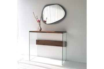 Lepinas Veggspeil 75x55 cm - Grå/Herdet Glass - Interiør - Speil - Gangspeil