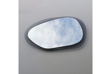 Lepinas Veggspeil 75x55 cm - Grå/Herdet Glass - Interiør - Speil - Gangspeil