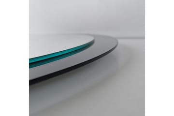 Lepinas Veggspeil Rund 65 cm - Grå/Herdet Glass - Interiør - Speil - Gangspeil