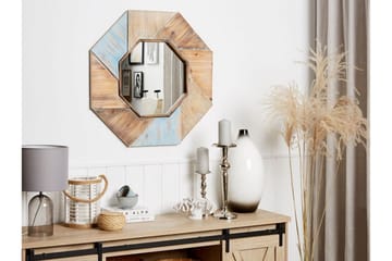 Mirio Speil 77x77 cm - Mørkt tre - Interiør - Speil - Gangspeil