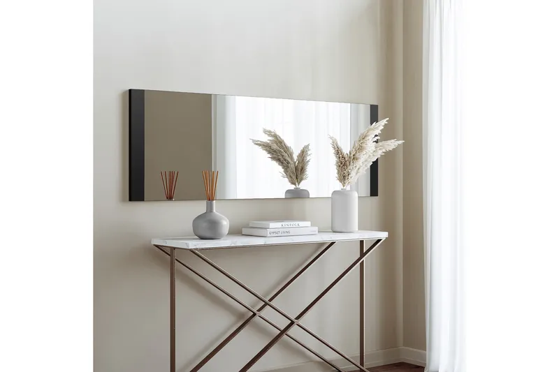 Speil 40x120 cm, Svart