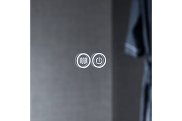 Stort speil med Belysning og anti-fog-funksjon 80x140cm Sølv - Lyfco - Interiør - Speil - Gangspeil