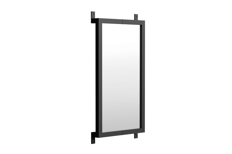 Veggmontert Nimes Speil 35x72,5 cm Svart - Venture Home - Gangspeil - Veggspeil