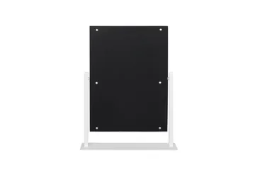 Glow Lite sminkespeil på fot 36,5 cm med LED-belysning/lamper Hollywood-speil - Hvit - Interiør - Speil - Speil med belysning