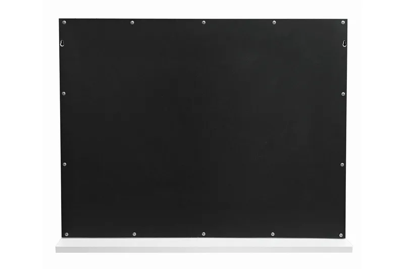 Glow Stort sminkespeil 80 cm med belysning og lamper – Hollywood-speil med USB-lading - Hvit - Interiør - Speil - Speil med belysning