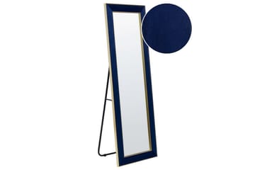 Golvspegel Beliani Lautrec Blå/guld blue||GOLD - Interiør - Speil - Gulvspeil