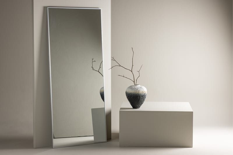 Gulvspeil Orlando 85x190 cm Sølv - Venture Home - Gulvspeil - Helkroppsspeil