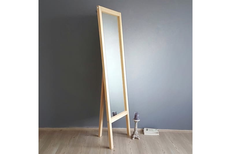 Speil Skoog 55 cm - Valnøtt - Gulvspeil - Helkroppsspeil