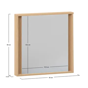 Hengende speil 4 You Fresh 50 cm - Eik - Interiør - Speil - Gangspeil