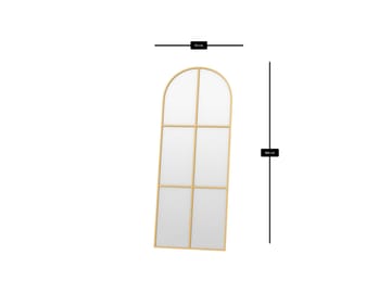 Kavor Gulvspeil 70x180 cm - Gull - Interiør - Speil - Gulvspeil