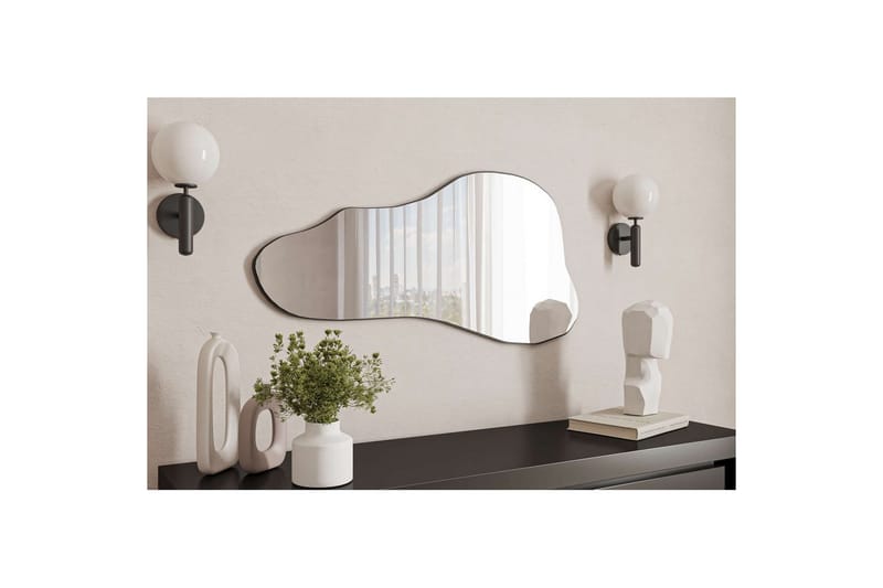 Kelon Vegghengt Speil 60 cm - Sort - Interiør - Speil - Gangspeil