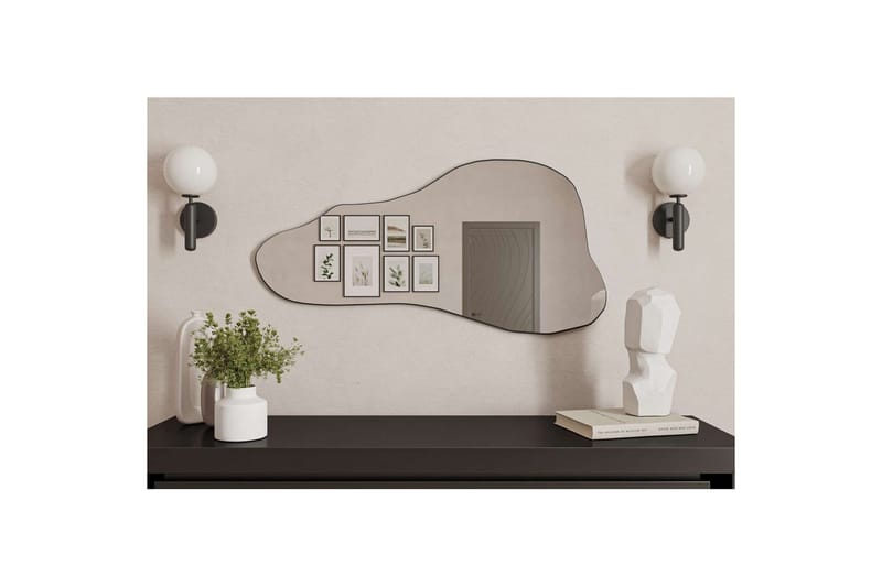 Kelon Vegghengt Speil 60 cm - Sort - Interiør - Speil - Gangspeil