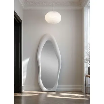 Kuro Gulvspeil 70 x 165 cm - Kremhvit - Interiør - Speil - Gulvspeil