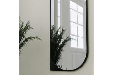 Livi Vegghengt Speil Oval 52 cm - Svart - Interiør - Speil - Gangspeil