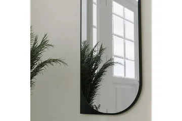 Livi Vegghengt Speil Oval 52 cm - Svart - Interiør - Speil - Gangspeil