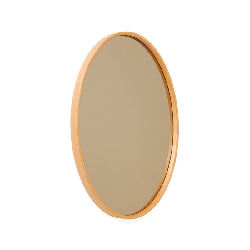 Lorys vegghengt speil Oval 45 cm, Brun