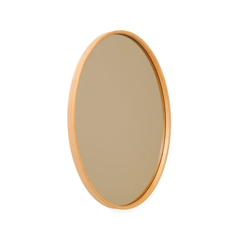 Lorys vegghengt speil Oval 45 cm, Brun