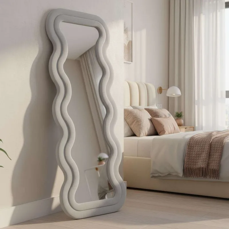 Muli Gulvspeil 65 x 170 cm - Kremhvit - Interiør - Speil - Gulvspeil