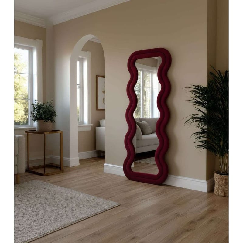 Muli Gulvspeil 65 x 170 cm - Vinrød - Interiør - Speil - Gulvspeil
