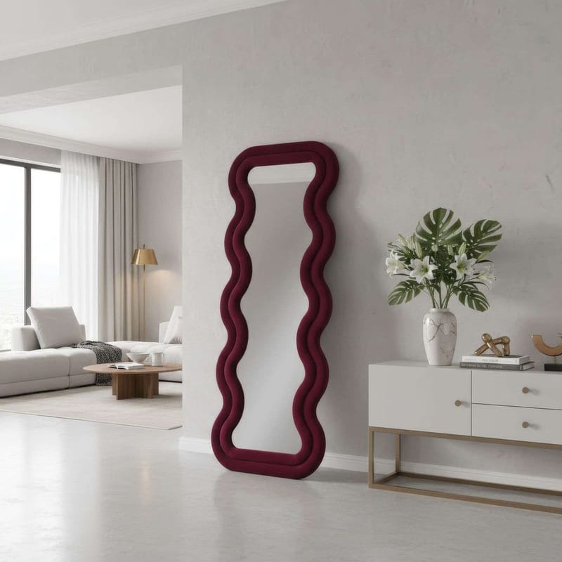 Muli Gulvspeil 65 x 170 cm - Vinrød - Interiør - Speil - Gulvspeil