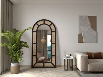 Norvi Gulvspeil 90x180 cm - Svart - Interiør - Speil - Gulvspeil