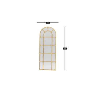 Omari Gulvspeil 70 x 180 cm - Gull - Interiør - Speil - Gulvspeil