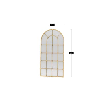 Omari Gulvspeil 90 x 180 cm - Gull - Interiør - Speil - Gulvspeil