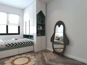 Orven Gulvspeil 90x150 cm - Svart - Interiør - Speil - Gulvspeil