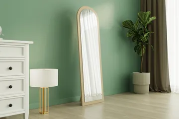 Rusele Veggspeil Buet 50 cm - Beige - Interiør - Speil - Gangspeil