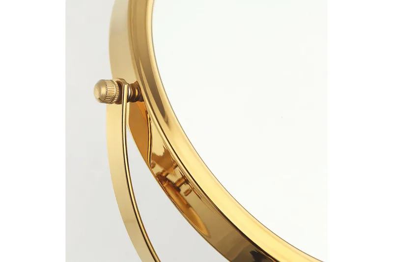 Jessie Sminkespeil med arm med forstørring x cm Gull - Lyfco - Interiør - Speil - Sminkespeil