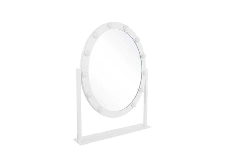 Speil Sisbarro LED 50x60 cm - Hvit - Sminkespeil