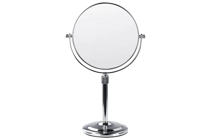 Sminkspegel Beliani Aveyron Guld Silver