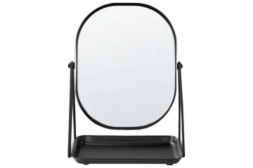 Sminkspegel Beliani Correze Guld/svart Black - Interiør - Speil - Sminkespeil