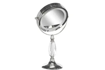 Sminkspegel Beliani Maury Guld Silver VALUE_MISSING_1 - Interiør - Speil - Sminkespeil