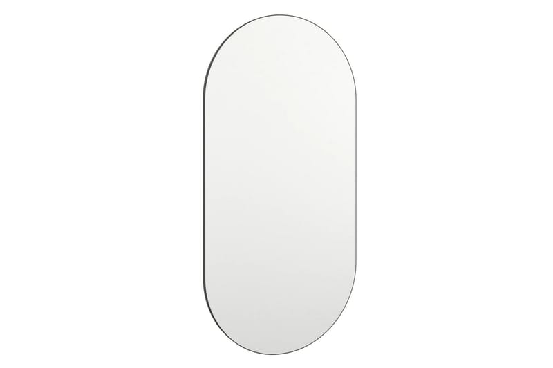 Speil 40x20 cm glass - Hvit - Gangspeil - Veggspeil