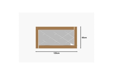 Speil Elorwich Bronse / Hvit - Bronse / Hvit - Interiør - Speil - Gangspeil