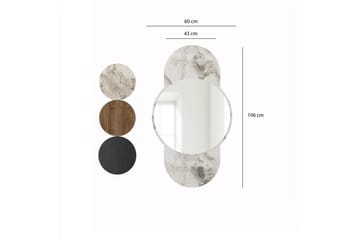 Speil Ewelina Marmor - Hvit - Interiør - Speil - Gangspeil