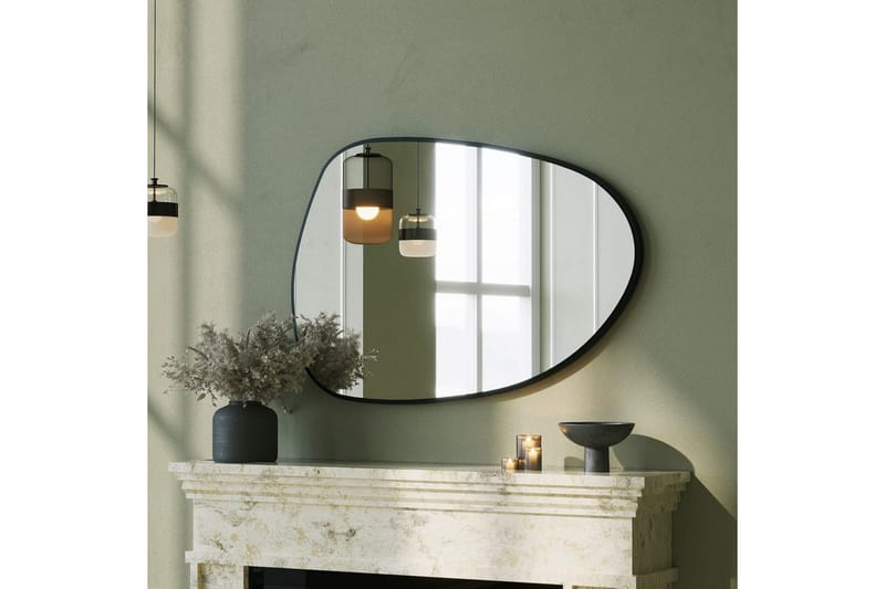 Speil Inrol Svart - Svart - Interiør - Speil - Gangspeil