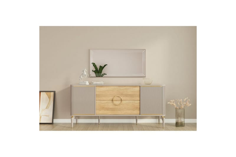 Speil Jasvinder Hvit - Hvit - Interiør - Speil - Gangspeil