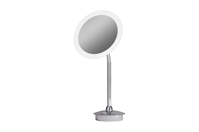 Speil Latorp 21,6 cm - Sølv - Speil med belysning - Sminkespeil