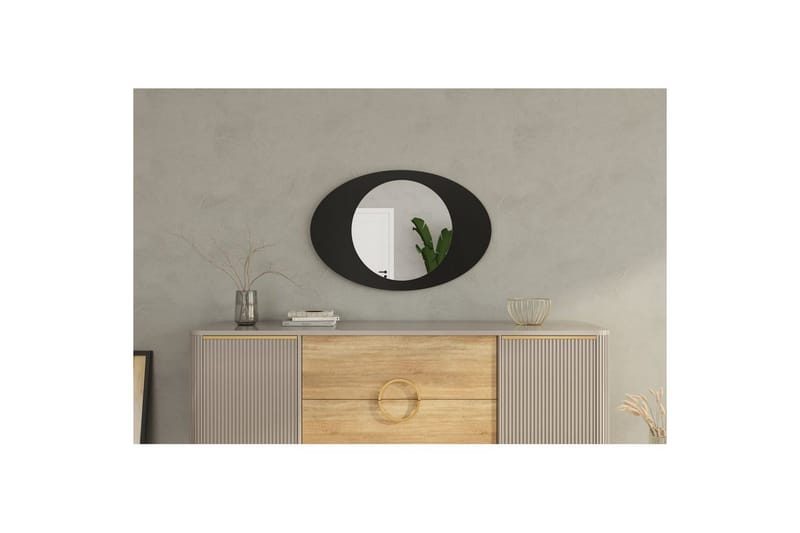 Speil Masatoshi Svart - Svart - Interiør - Speil - Gangspeil