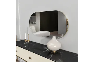 Speil Riory Transparent / Gull - Transparent / Gull - Interiør - Speil - Gangspeil