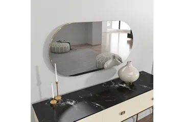 Speil Riory Transparent / Gull - Transparent / Gull - Interiør - Speil - Gangspeil