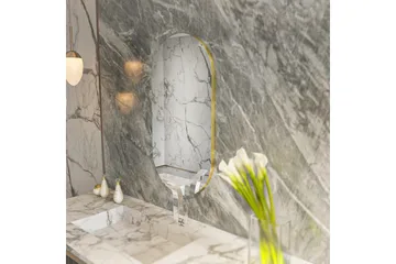 Speil Riory Transparent / Gull - Transparent / Gull - Interiør - Speil - Gangspeil