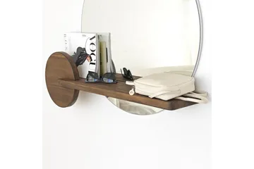 Speil Ronil Valnøtt - Brun - Interiør - Speil - Gangspeil