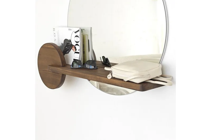 Speil Ronil Valnøtt - Brun - Interiør - Speil - Gangspeil