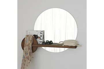 Speil Ronil Valnøtt - Brun - Interiør - Speil - Gangspeil